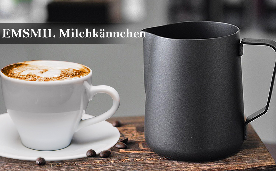 Edelstahl Milchkännchen