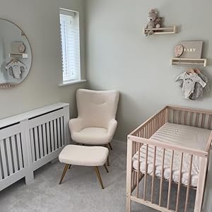 mokee mini cot bed toddler natural newborn nursery furniture solid