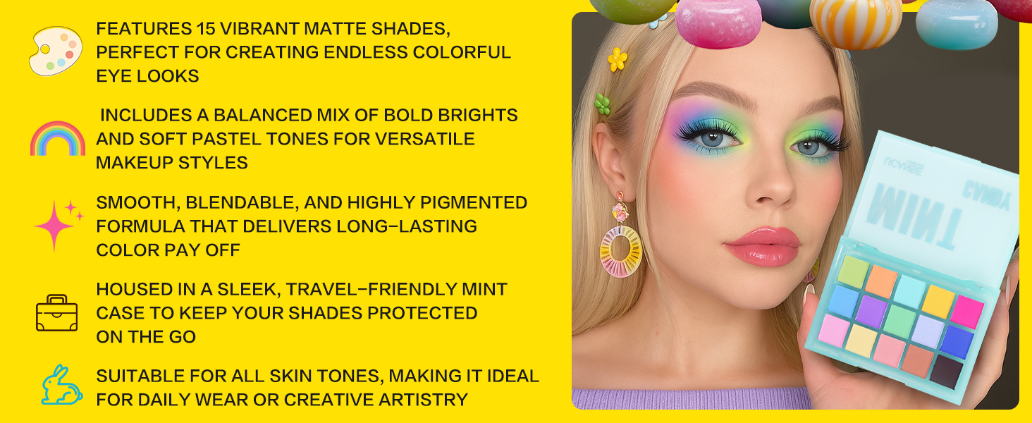 colorful eyeshadow palette