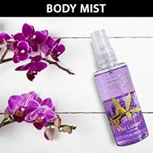 christmas luxurious ladies dry hydrating skin flower vanilla Lavender cream body spray lotion sets