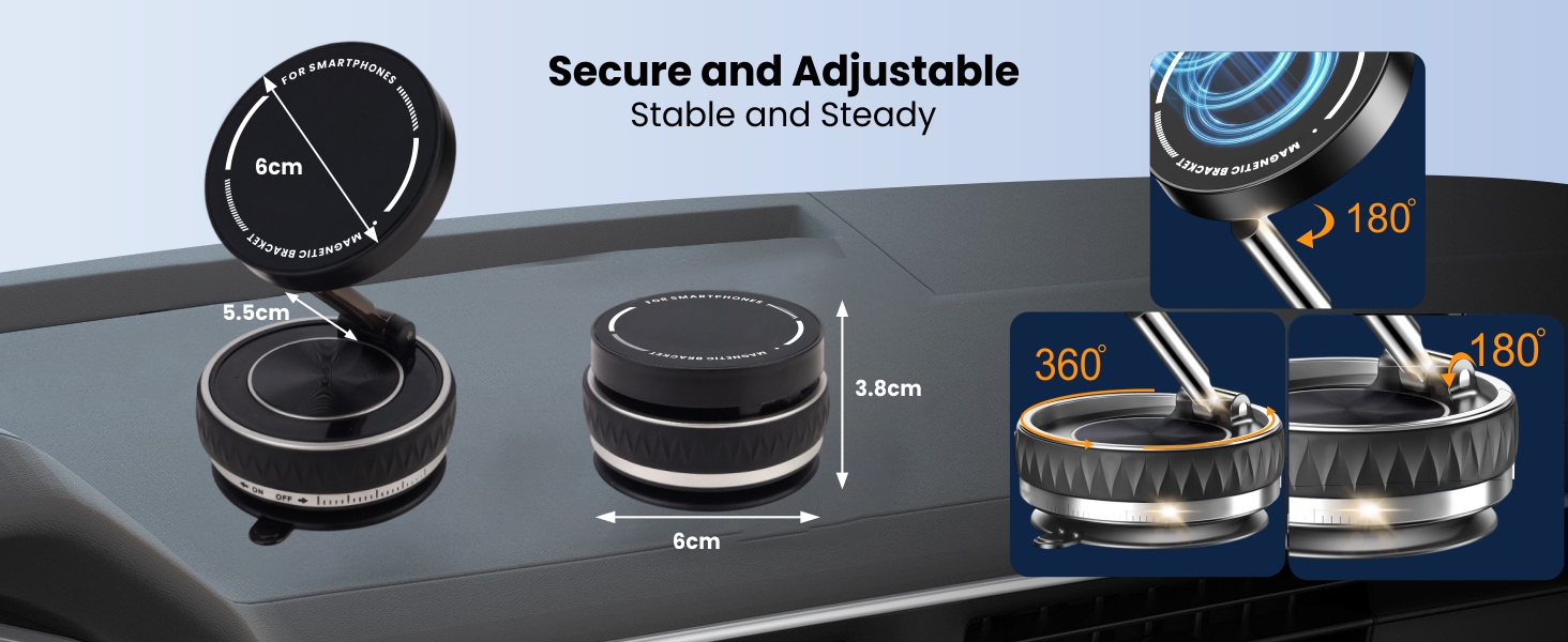 Magnetic Car Phone Holder