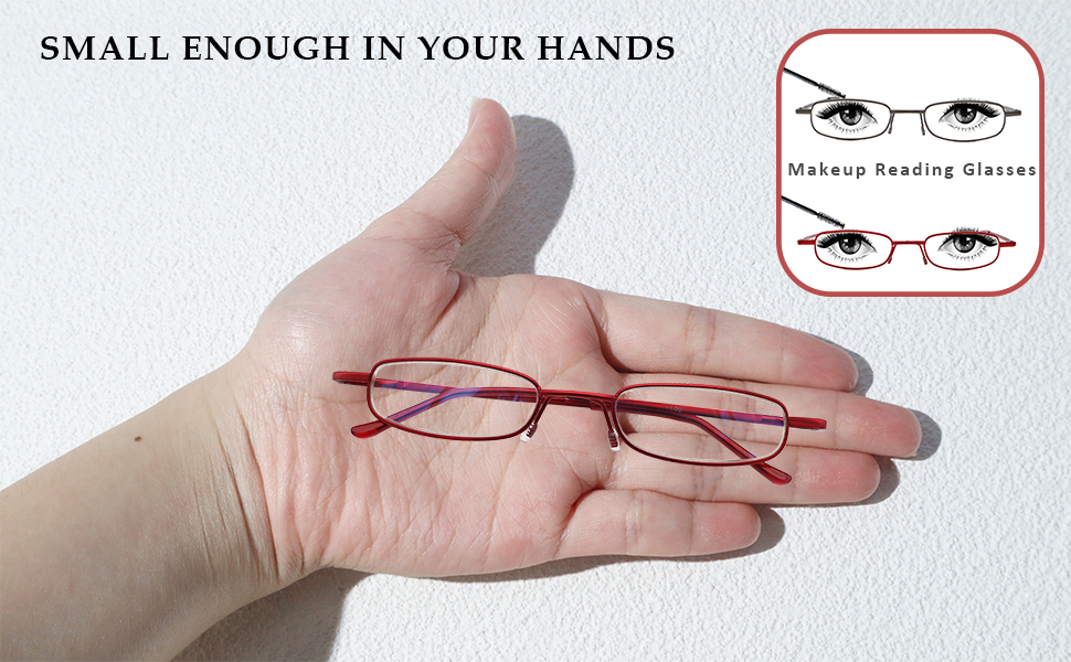 makeup reading glasses