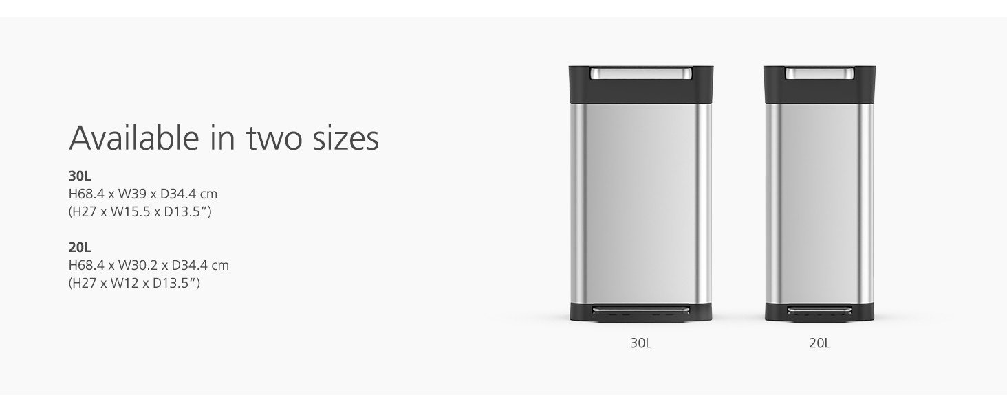 Joseph Joseph Intelligent Waste Titan Trash Compactor Kitchen Bin with