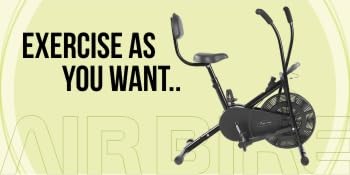Buy Now First Choice Fc 110Bs Air Bike Exercise Cycle With Moving Or 13 Fc 110Bs