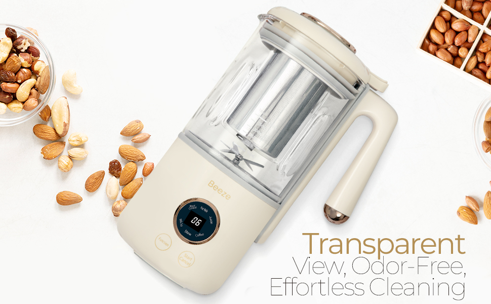 Transparent, odor-free