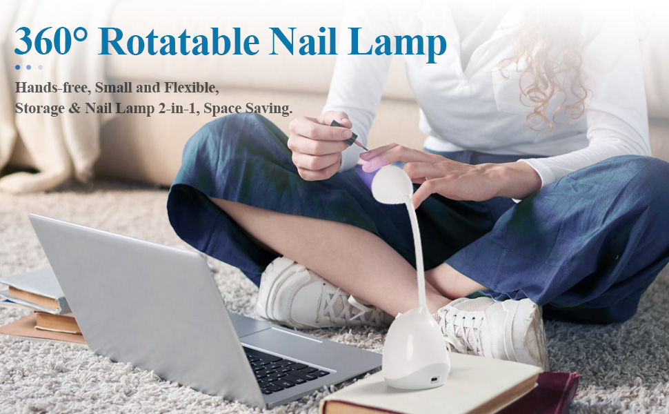 Saviland Rechargeable Nail Led Lamp 36W Mini U V Light for Gel Nails