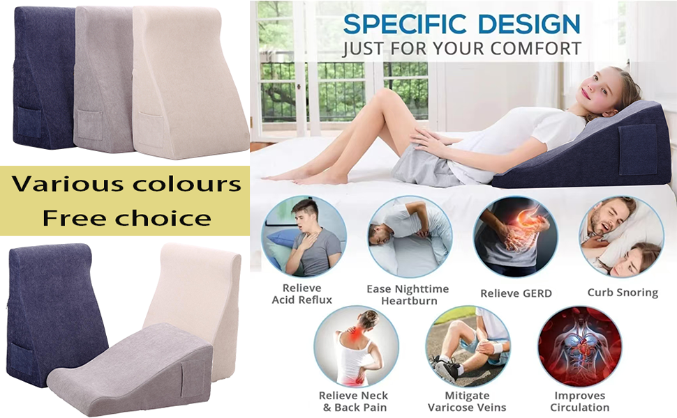 Relieve pain, acid reflux, improve sleep