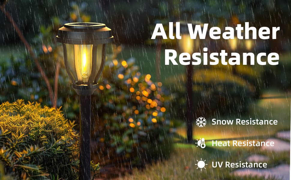 12 Pack Solar Lights Outdoor Waterproof