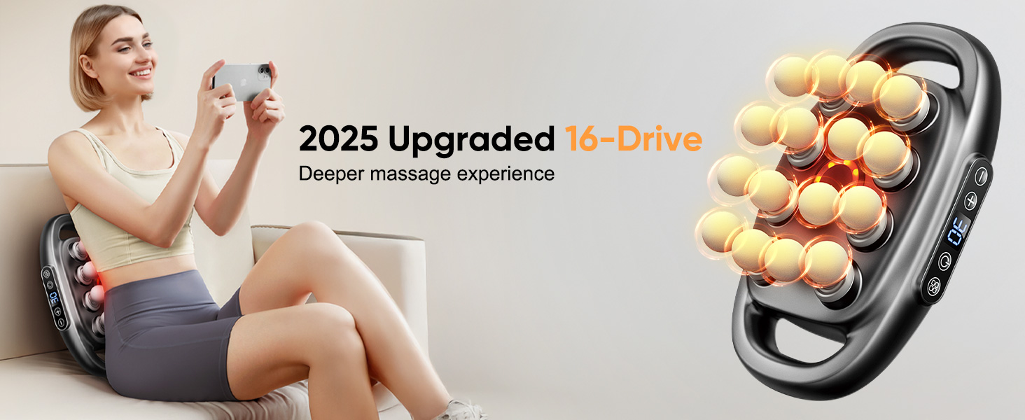 16-Drive Massage Gun Deep Tissue