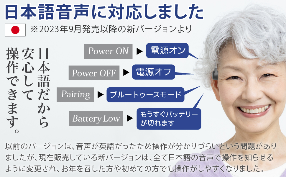 骨伝導 集音器 福耳ボーンヘッドフォン Airy エアリー