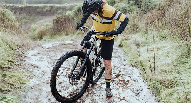 Nicht aus Fahrradschuhüberzügen