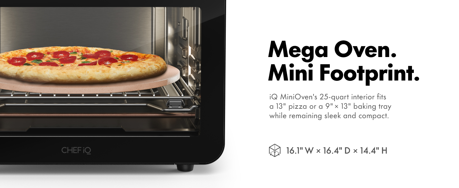 Mega Oven Mini Footprint