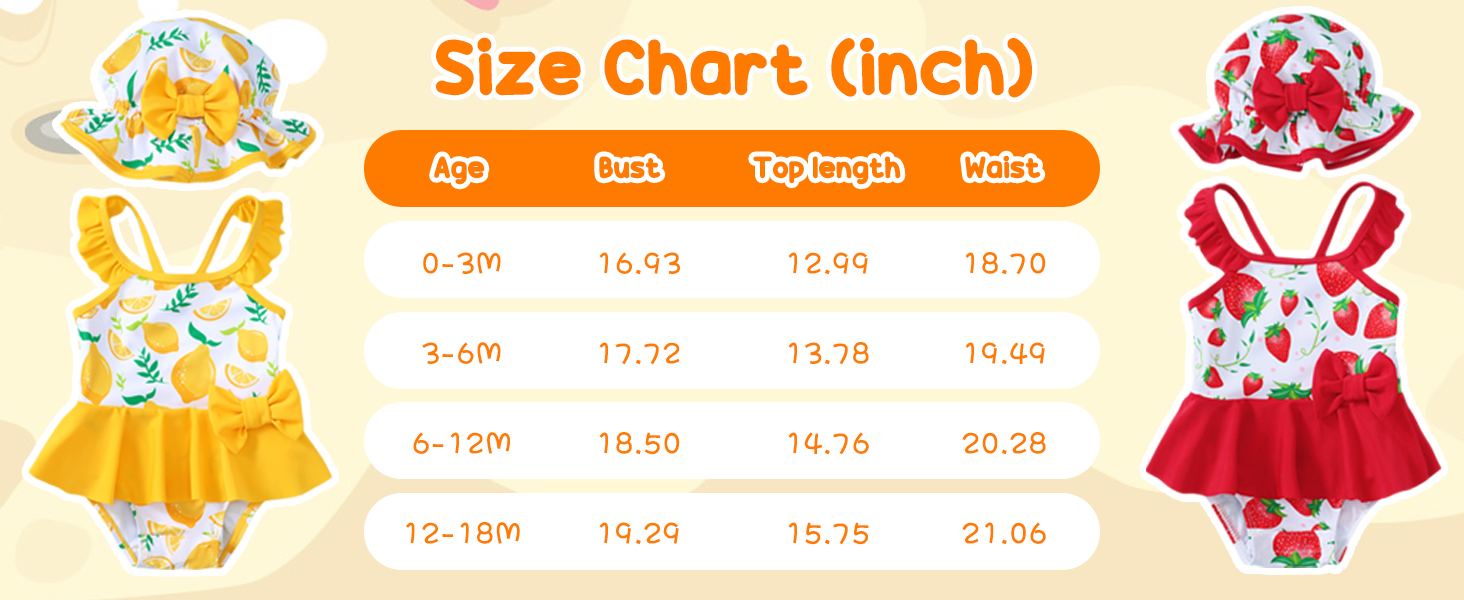 Baby Girl Swimsuit Ruffled Bikini Tankini Swimsuit Infant Swimwear One Piece Bathing Suits