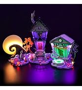 BRICKSHINING LED Lighting Compatible with Lego Disney 21351 Tim Burton's The Nightmare Before Chr...
