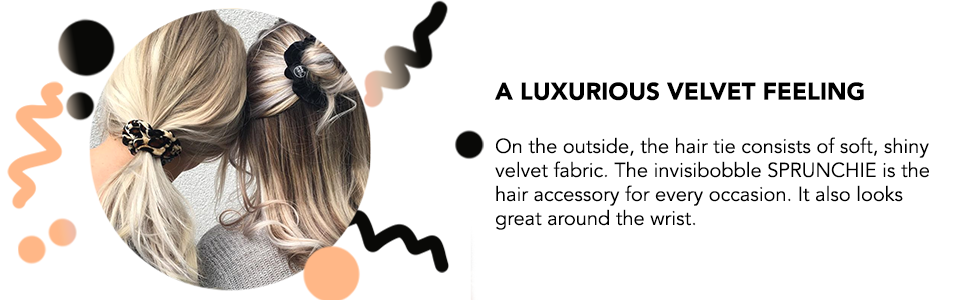 gifts for girls high ponytail, traceless, bobble, strong hold bobble, no kink, water resistant 