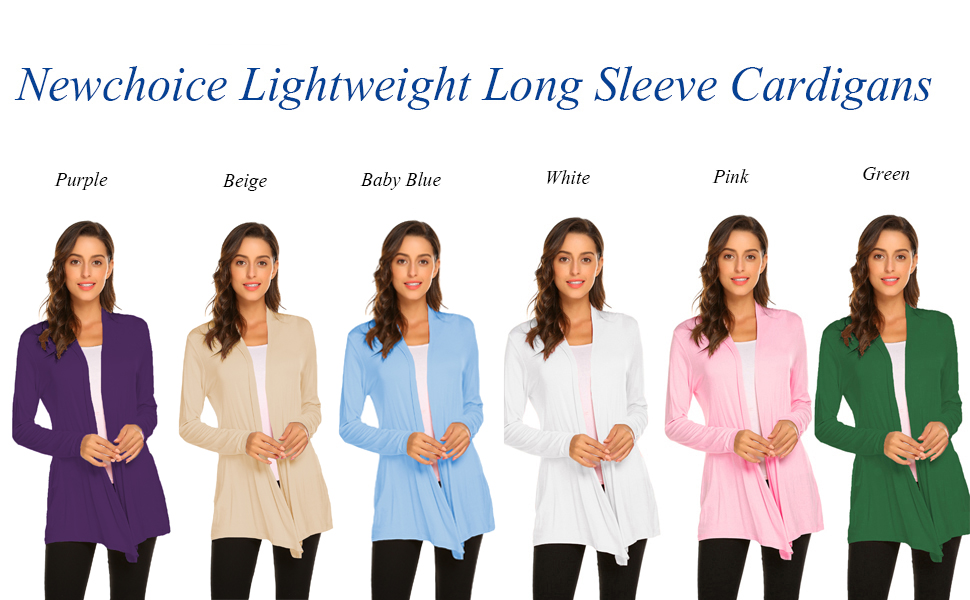 womens lightweight cardigans