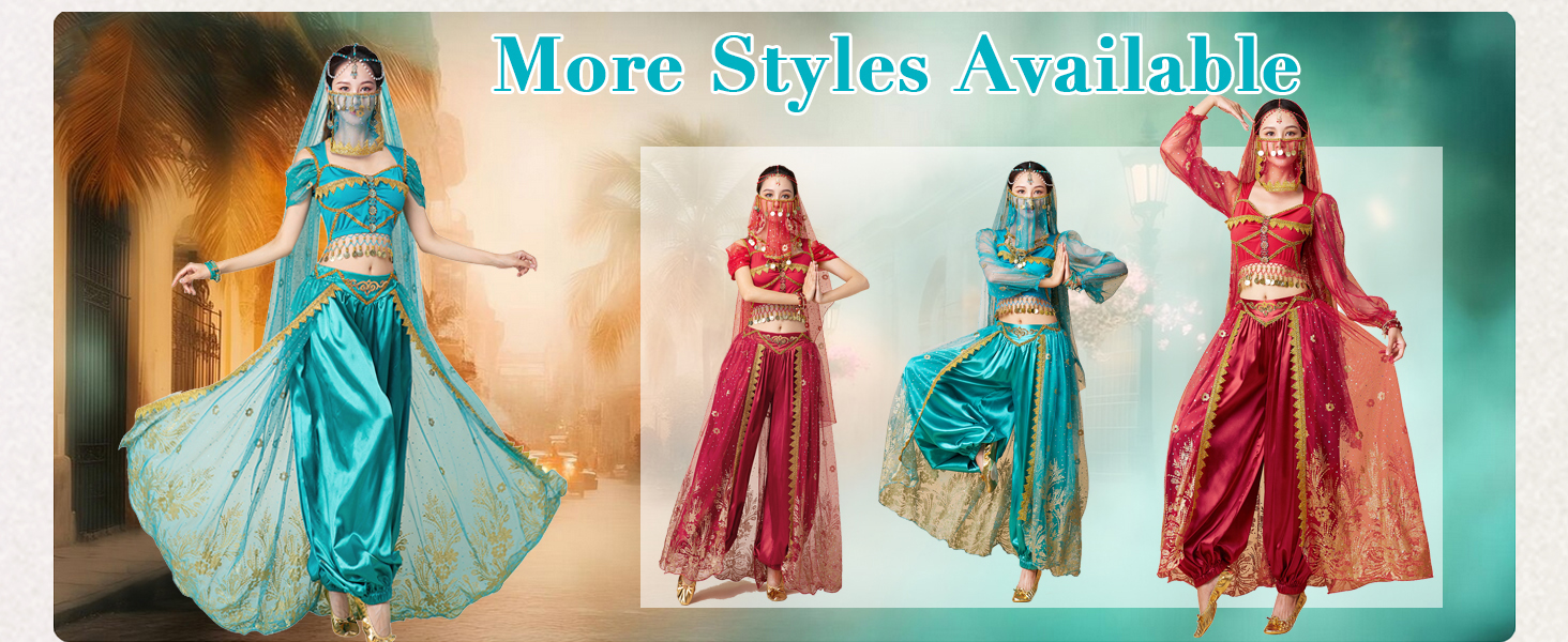 Jasmine Dress Up Party Outfit