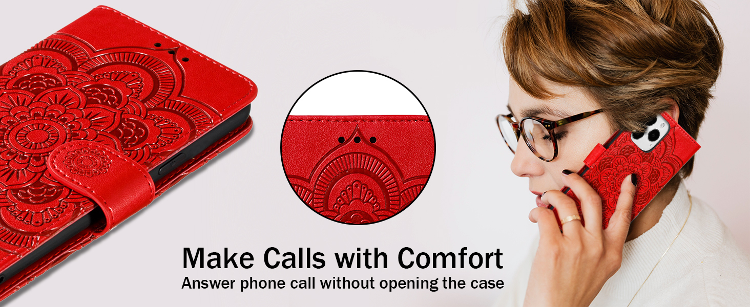 5 mandala flower wallet phone case (1)