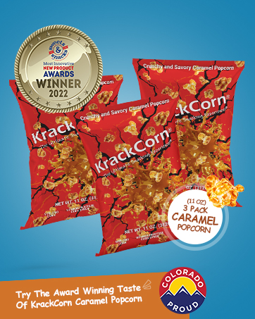 KrackCorn award winning popcorn
