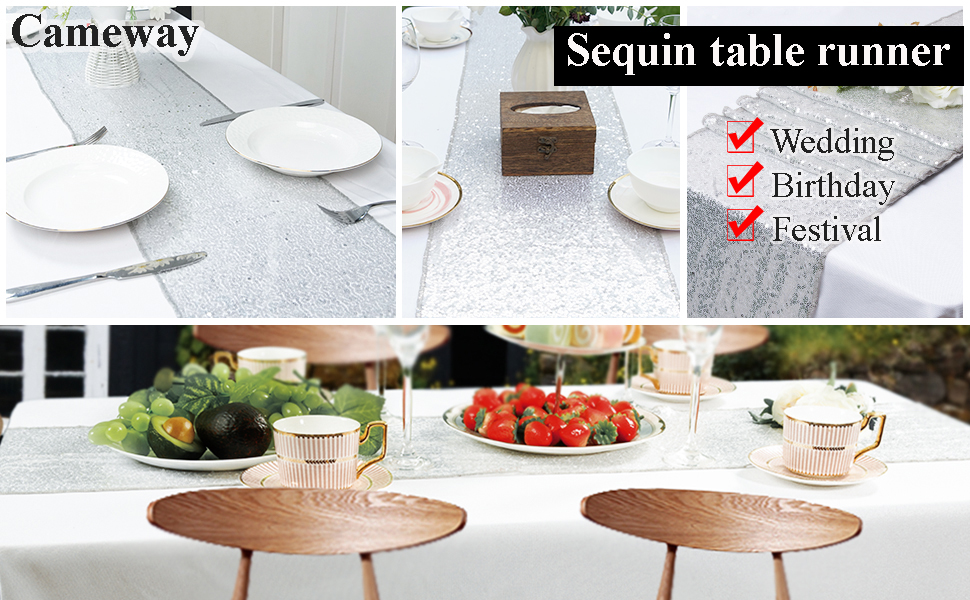 Rectangular table runner