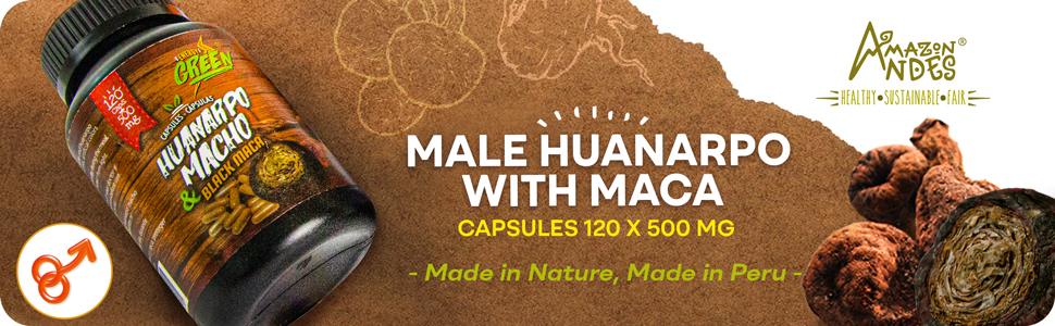 Male huanarpo with maca