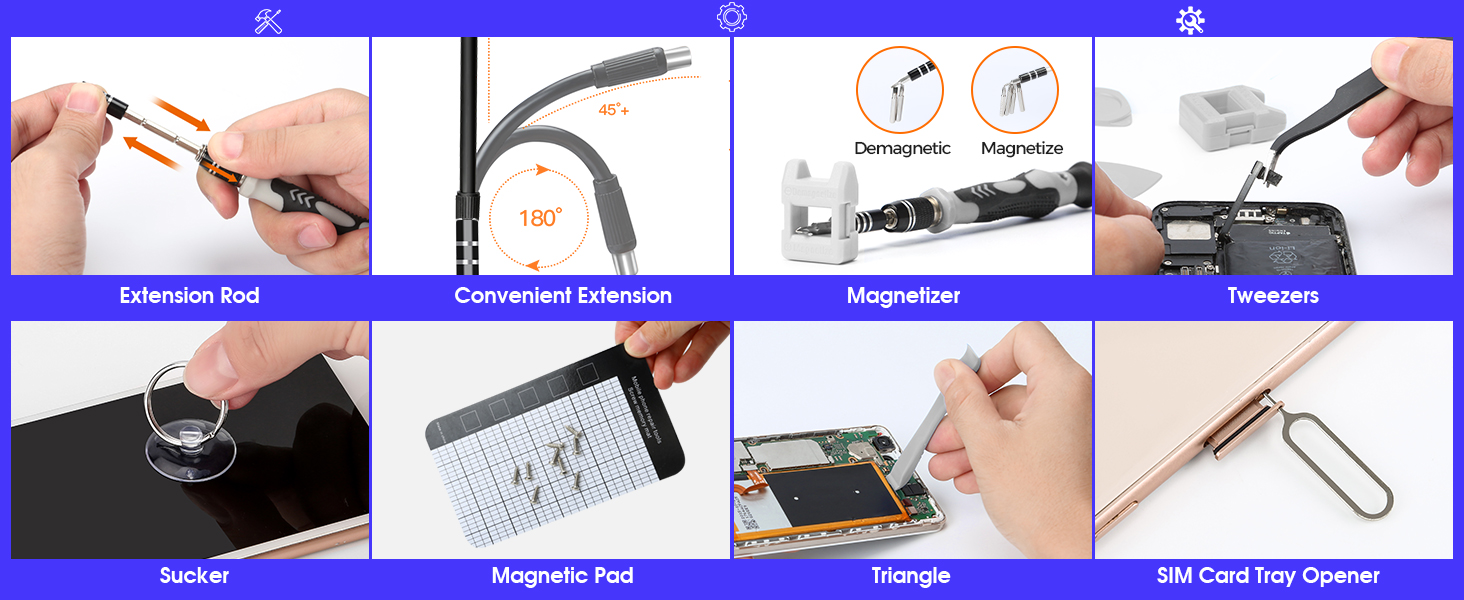 117pcs Precision Screwdriver Set