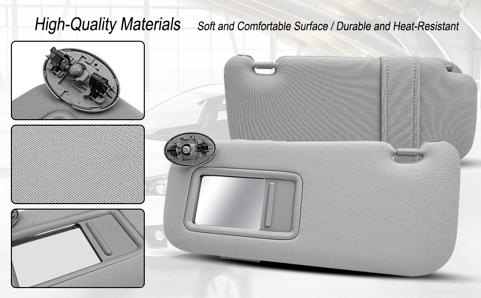 Amazon.com: ULZOZN Driver Side Sun Visor Fit for Toyota