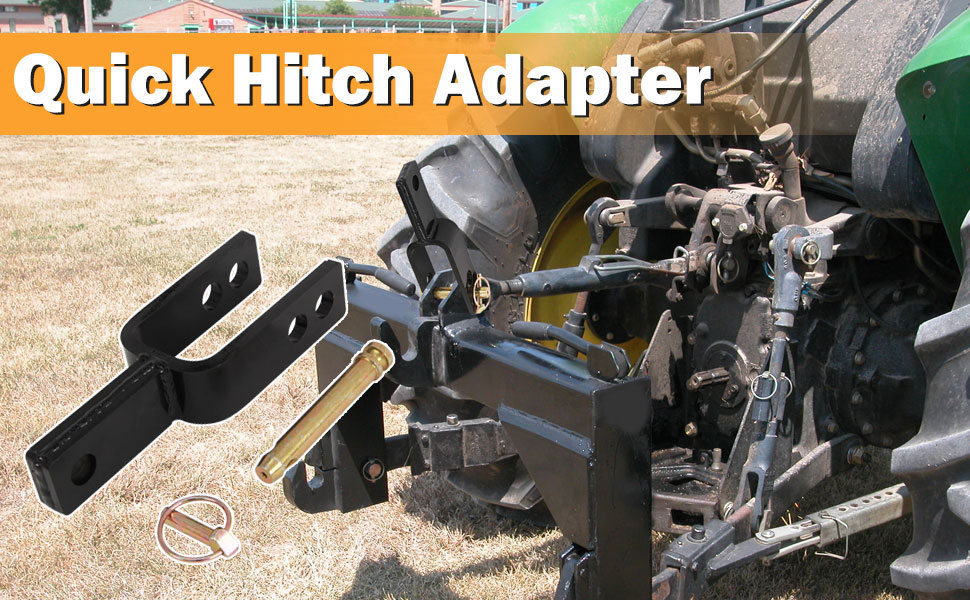Hildirix Versatile Quick Hitch Adapter Used to Adjust Top Link Bracket