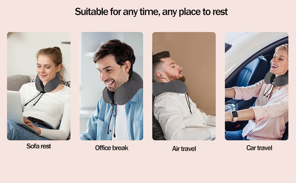 Neck Pillows for Travel, Travel Neck Pillow 100 Pure