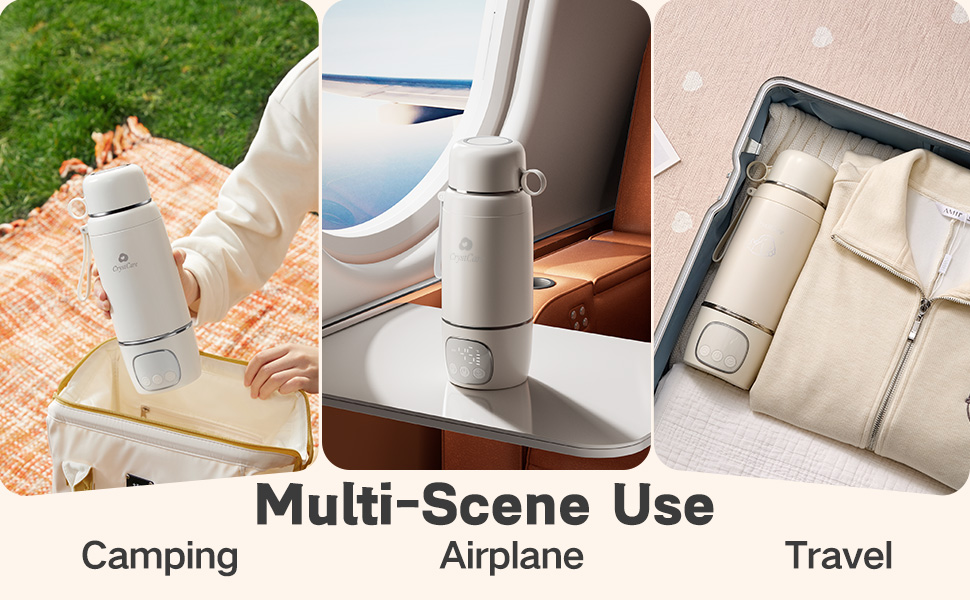 bottle warmer for breastmilk on the go
