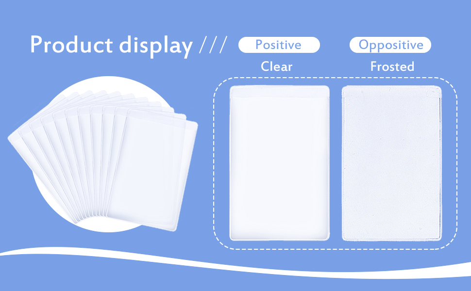 plastic id card protectors