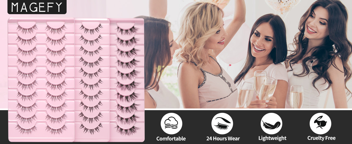 false eyelashes