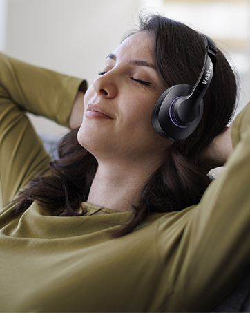 wireless headset with microphone