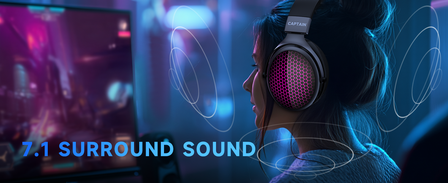 Wireless gaming Headset