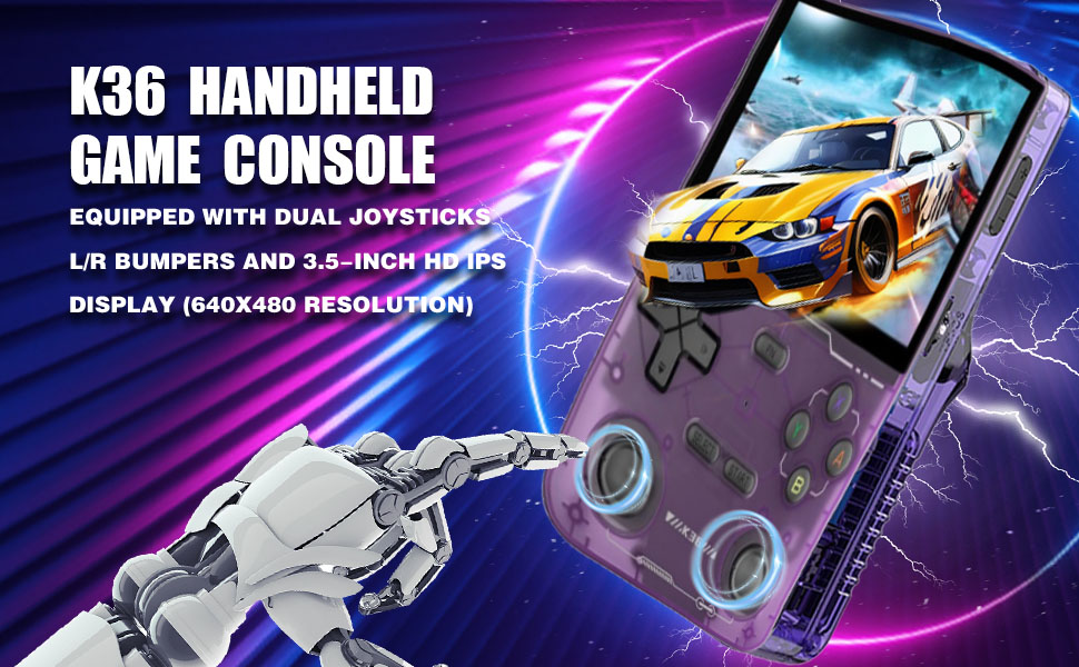 YLW Gaminja K36 Portable Retro Game Console