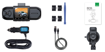 front and back dash cam