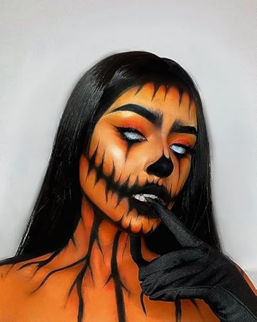 black orange yellow body paintbalck