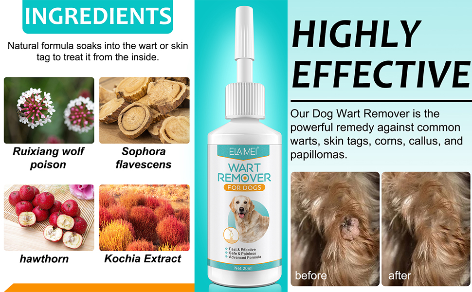 Dog Wart Remover
