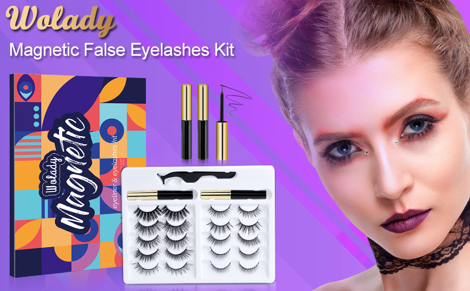 Wolady Magnetic Eyelashes Kit