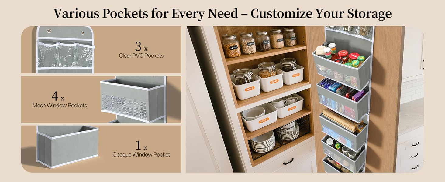 door organizer hanging