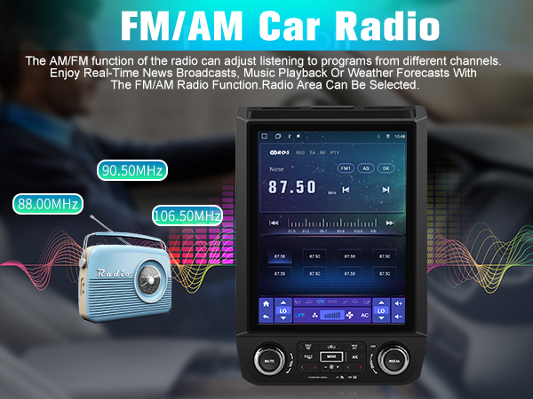 12.1 Inch Stereo for F150 2015 to 2020