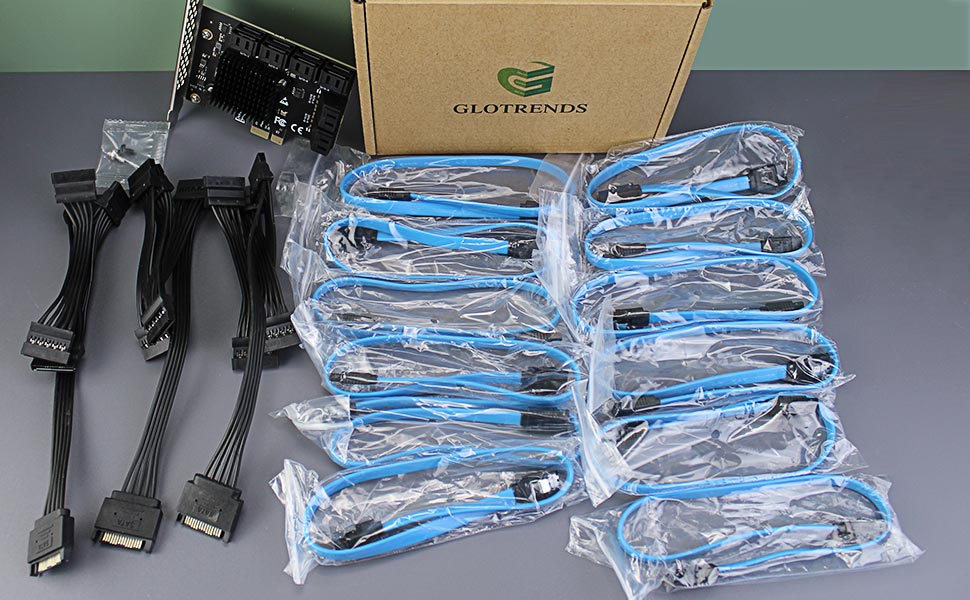 GLOTRENDS SA3120J PCIe SATA 20ポート 拡張カード Amazon.co.jp: GLOTRENDS SA3120-C 20ポート 増設ボード PCIe X1