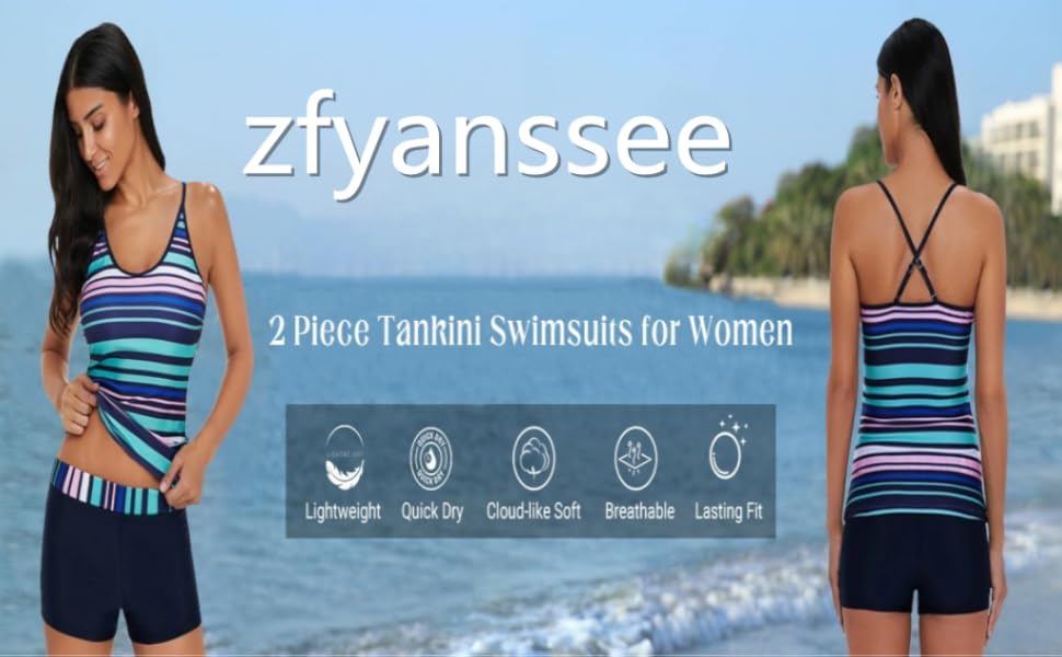 GLOWNY 水着 TANKINI SWIM SET UP Set It and Forget It Tankini - Solid Color Halter Tankini