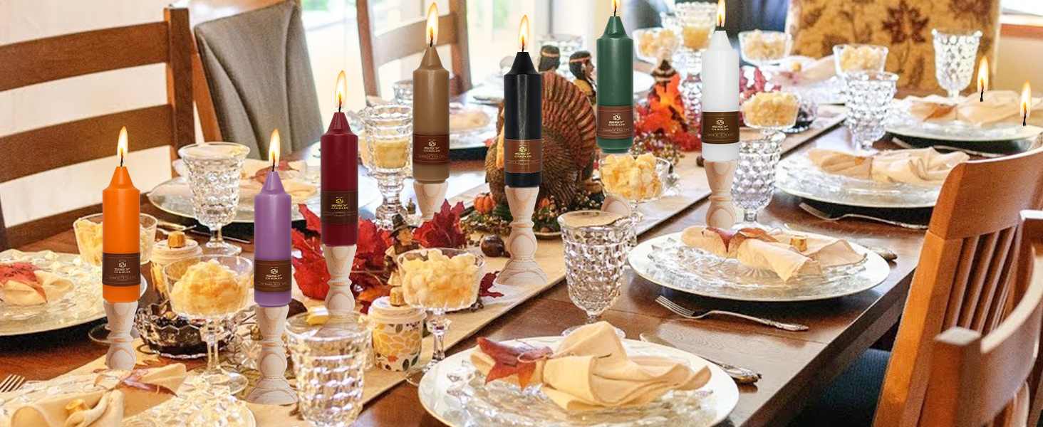 Spiral Taper Candle Pink Candlesticks,10 INCH Colored Candle Stick Long