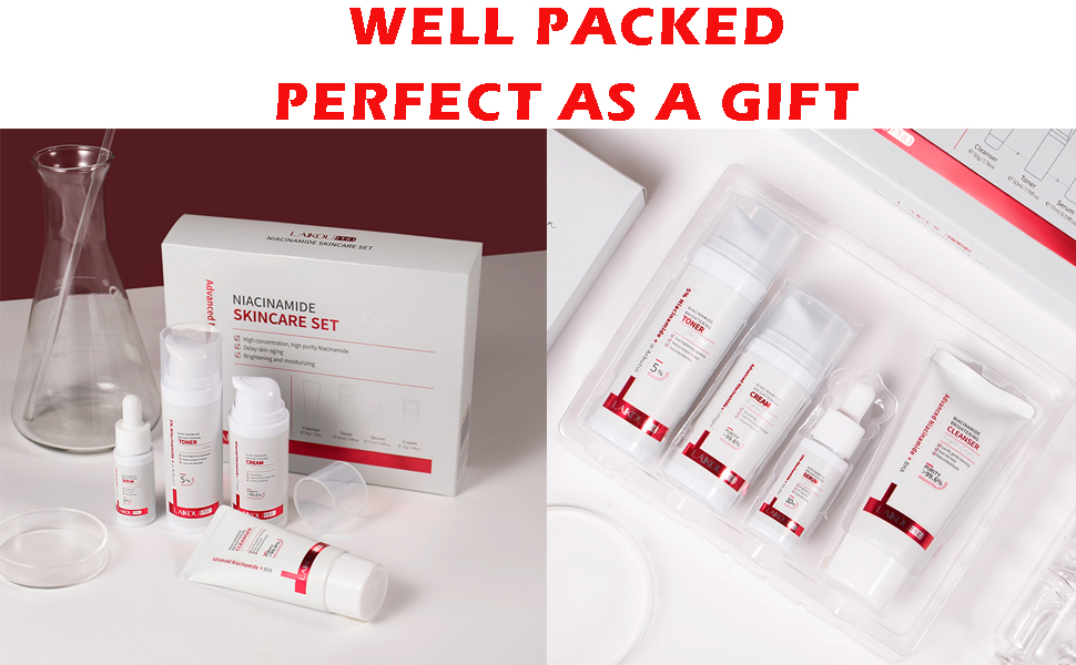  face wash cleaner toner Moisturiser set eye cream travel skincare