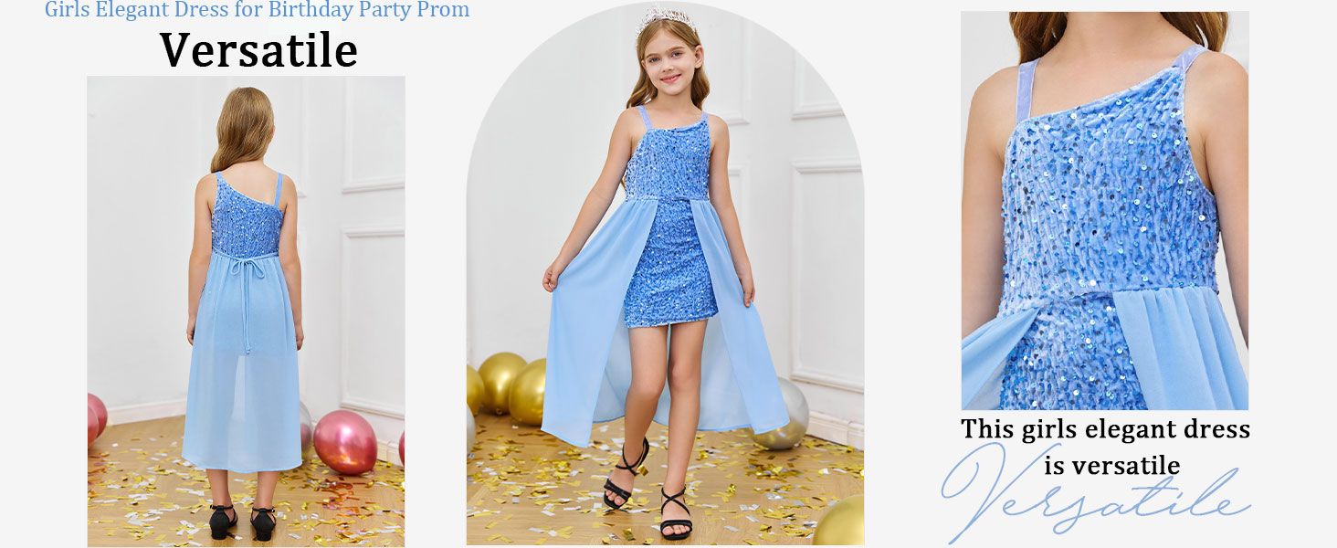 Girls Sequin Dresses