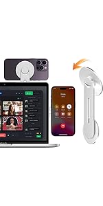 CloudValley Magnetic Laptop Phone Holder