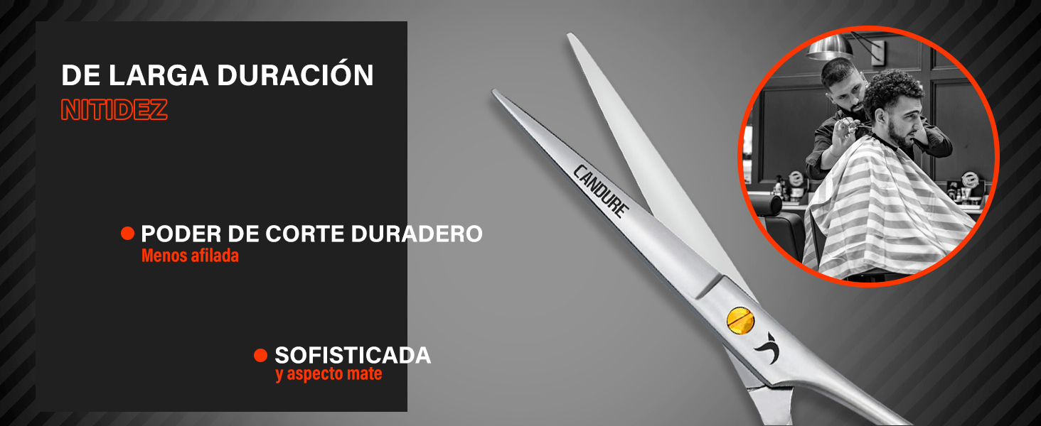 tijeras profesionales de peluquería Candure de 6,5 pulgadas