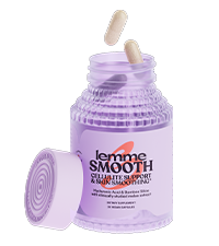 Lemme Smooth Capsule; Cellulite Support &amp;amp;amp; Skin Smoothing; hyaluronic acid; bamboo silica