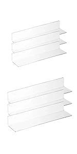 アクリルブロッカーシェルフ